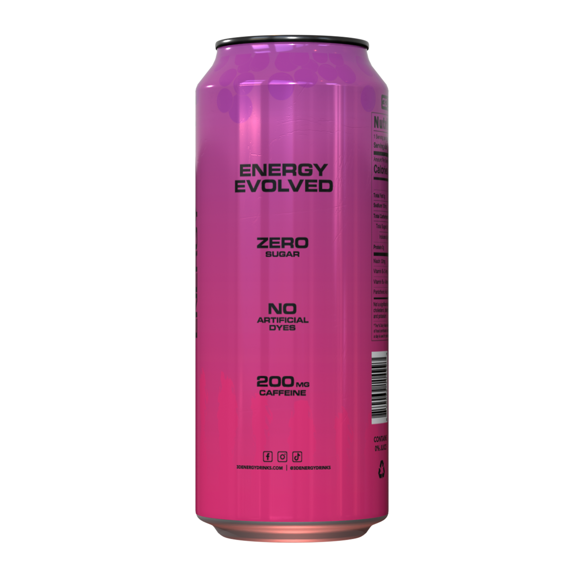 3D Energy Pack x3 Watermelon Grape | Bebida Energética