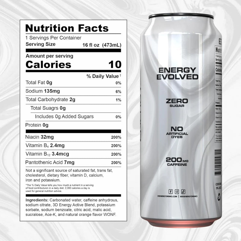 3D Energy Pack x3 Strawberry Lemonade | Bebida Energética