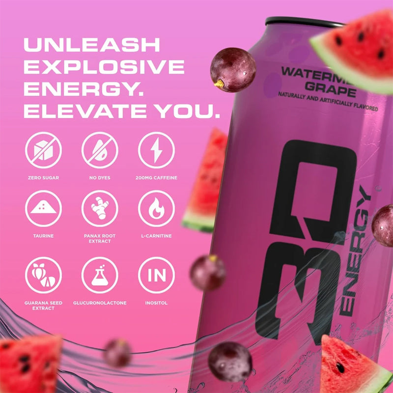3D Energy Pack x3 Watermelon Grape | Bebida Energética